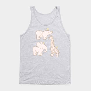 Cute Safari Animals Tank Top